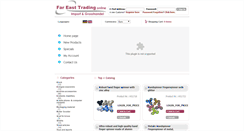 Desktop Screenshot of fareasttrading.de