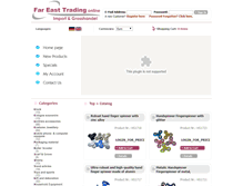 Tablet Screenshot of fareasttrading.de